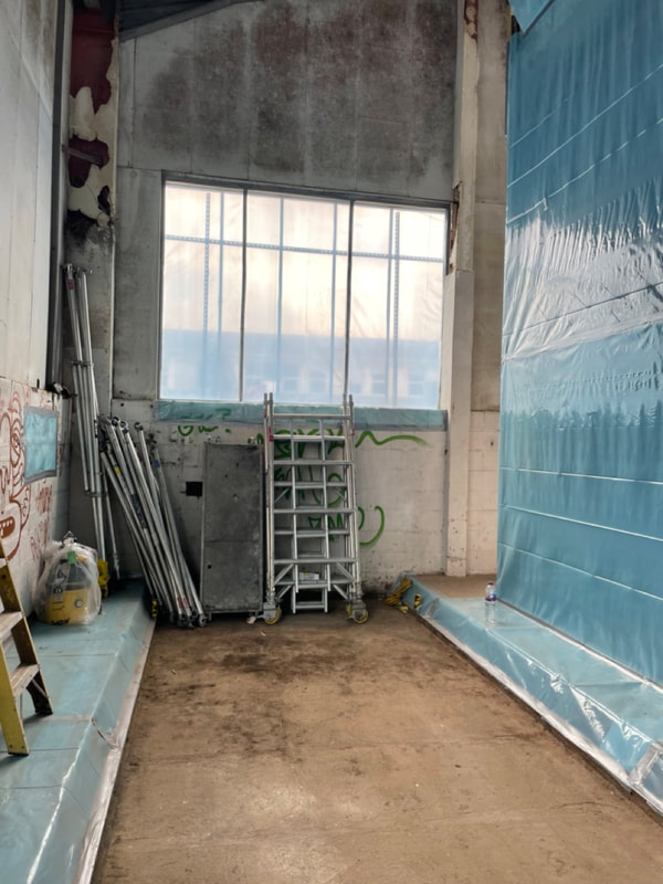 Hazardous Asbsestos removal in Newcastle in the North East of England by GreenAir Environmental, click here for a quote if you need asbestos removed from a commercial or domestic building in the area.