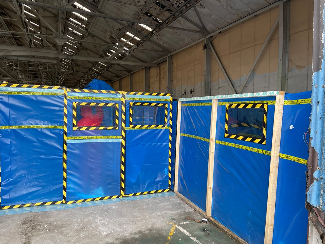 Asbestos removal in County Durham by Greenair Environmental, click here for an asbestos removal quote in the County Durham area